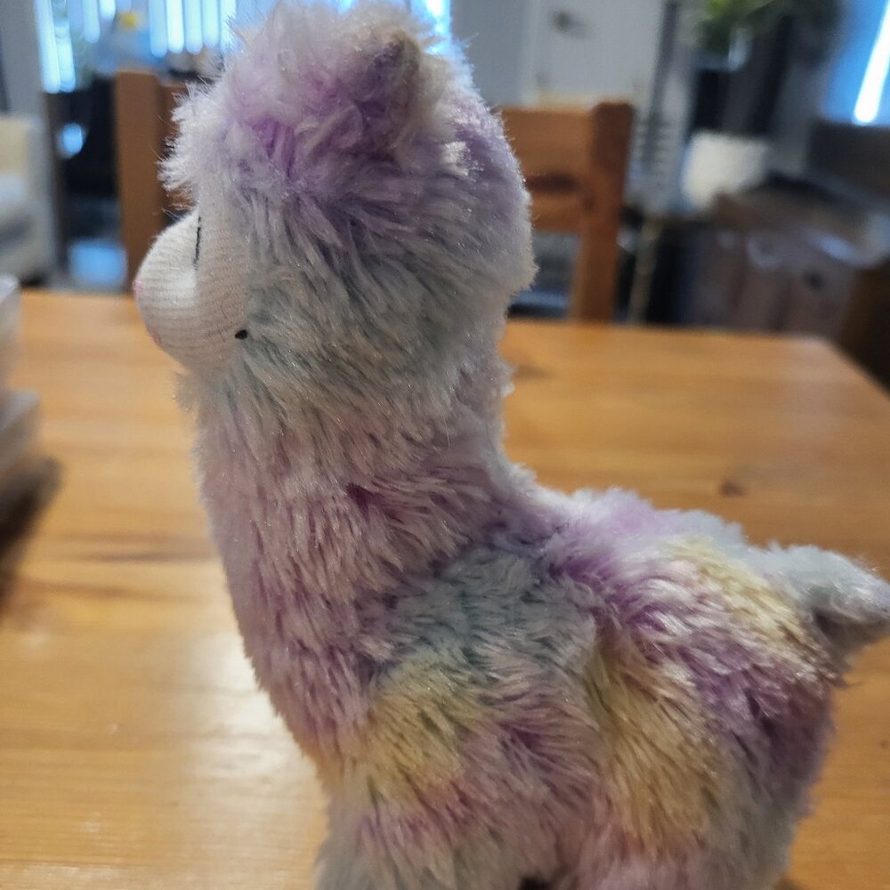 Rainbow Llama Plushie
